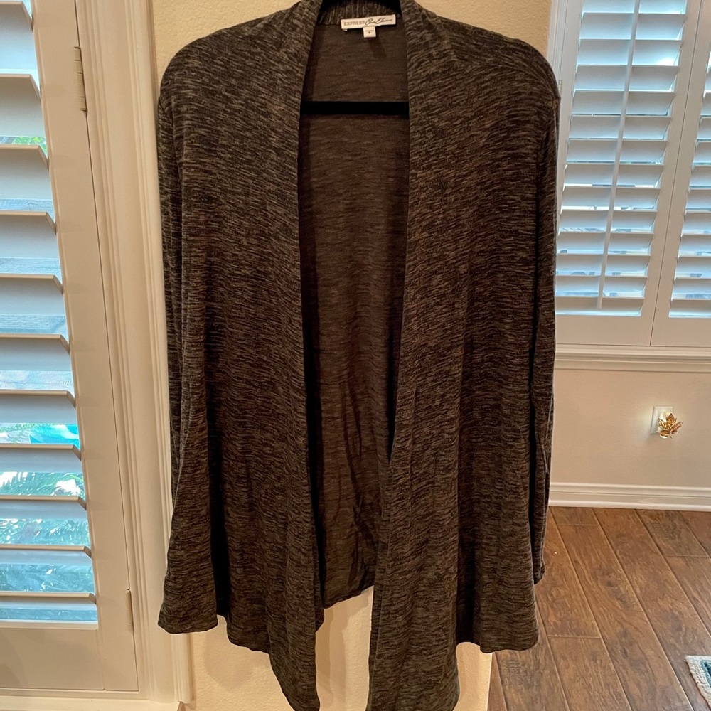 Express open front cardigan sweater